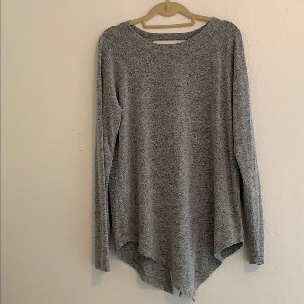 OPEN BACK SWEATER